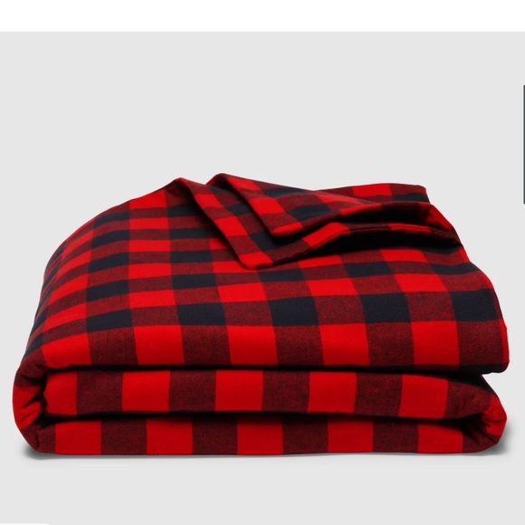 Eddie Bauer flannel duvet cover, king - Picture 1 of 1